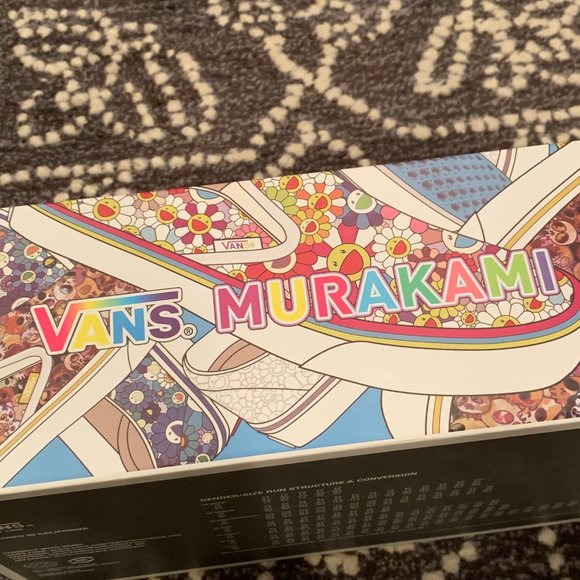 NIB VANS x TAKASHIPOM Classic Slip On LX (Flower) Silver Line Sneaker - Picture 9 of 12